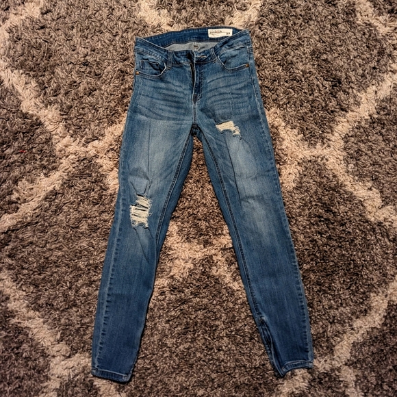 Mid Rise Skinny Jeans - Picture 1 of 2
